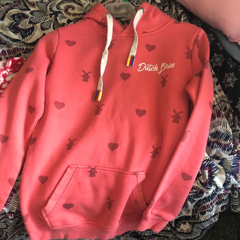 dutch bro’s valentine sweatshirt